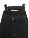 Carol Christian Poell JM/2573 vest-bag in black denim JM/2573-IN KIT-BW/101 buy online