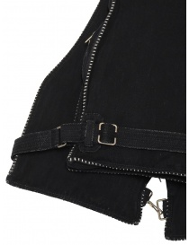 Carol Christian Poell JM/2573 gilet-borsa in denim nero acquista online prezzo