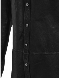 Carol Christian Poell black leather shirt mens shirts price