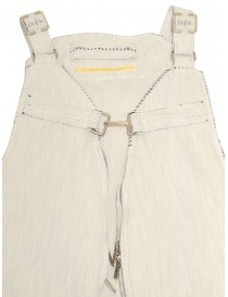 Carol Christian Poell JM/2573 gilet-borsa in denim bianco gilet uomo acquista online