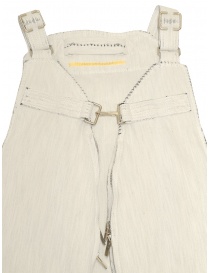 Carol Christian Poell JM/2573 vest-bag in white denim mens vests buy online
