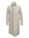 Carol Christian Poell cappotto bianco a collo alto acquista online OM/2658B-IN KOAT-BW/110