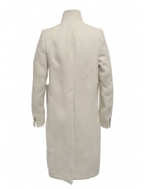 Carol Christian Poell cappotto bianco a collo alto prezzo