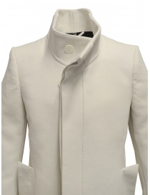 Carol Christian Poell cappotto bianco a collo alto cappotti uomo acquista online