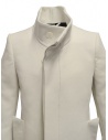 Carol Christian Poell cappotto bianco a collo alto OM/2658B-IN KOAT-BW/110 acquista online