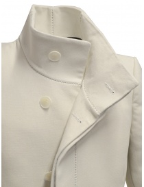 Carol Christian Poell cappotto bianco a collo alto acquista online