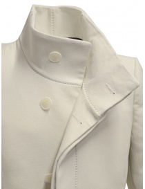 Carol Christian Poell cappotto bianco a collo alto