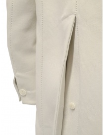 Carol Christian Poell cappotto bianco a collo alto acquista online prezzo