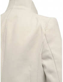 Carol Christian Poell cappotto bianco a collo alto acquista online prezzo
