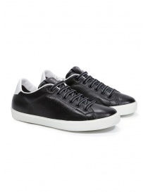 Calzature donna online: Leather Crown W_LC06_20106 sneakers nere in pelle