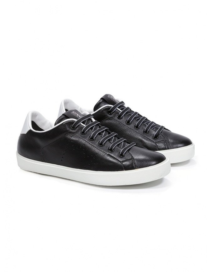 Leather Crown W_LC06_20106 black leather sneakers W LC06 20106 womens shoes online shopping