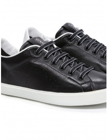 Leather Crown W_LC06_20106 sneakers nere in pelle calzature donna prezzo