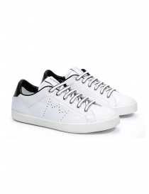 Leather Crown W_LC06_20101 sneakers bianche in pelle W LC06 20101 order online