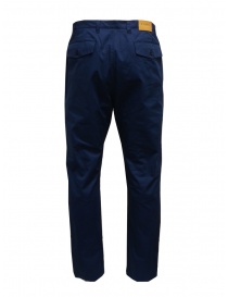 Camo pantaloni blu con tasche militari frontali acquista online