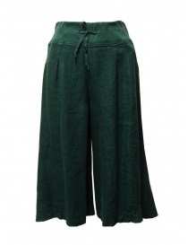 Pantalone Kapital colore verde scuro K1606LP294 GREEN order online