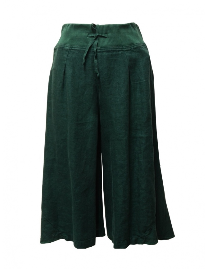 Pantalone Kapital colore verde scuro K1606LP294 GREEN pantaloni donna online shopping