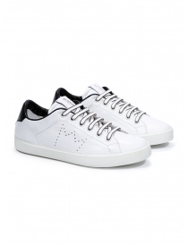 Leather Crown M_LC06_20101 white leather sneakers M LC06 20101