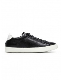 Leather Crown M_LC06_20106 sneakers nere in pelle prezzo