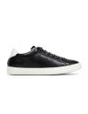 Leather Crown M_LC06_20106 sneakers nere in pelle M LC06 20106 prezzo