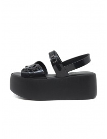 Melissa + Vivienne Westwood black wedge sandals