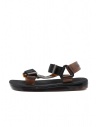 Melissa + Rider black and brown PVC sandals shop online womens shoes