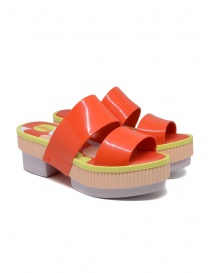 Melissa Geometric Rupture + Carla Colares sandalo arancione 32876 54019 RED RUPTUR