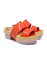 Melissa Geometric Rupture + Carla Colares sandalo arancione acquista online 32876 54019 RED RUPTUR