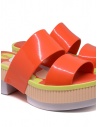 Melissa Geometric Rupture + Carla Colares orange sandal 32876 54019 RED RUPTUR buy online