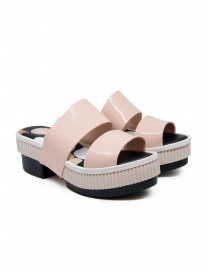 Melissa Geometric Rupture + Carla Colares pink and black sandals 32876 54020 PINK RUPTUR order online
