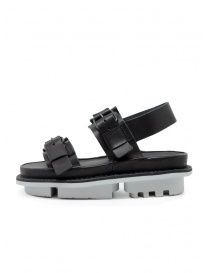 Trippen Back sandals in black leather