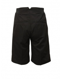 European Culture black bermuda pants