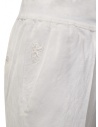 European Culture pantaloni ampi bianchi in lino e cotone 07EU 7076 1101 WHT prezzo