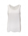 European Culture wide sleeve white tank top buy online 38H0 8068 1101 WHT