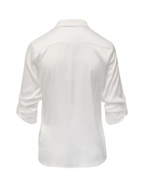 European Culture white shirt with rolled up sleeves buy online