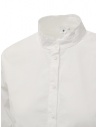 European Culture camicia bianca con collo alla coreana 65YU 7504 1101 WHT prezzo