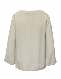 European Culture bell sleeve blouse in light beige buy online