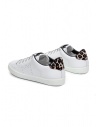 Leather Crown W_LC06_20113 sneakers bianche tallone maculato W LC06 20113 prezzo