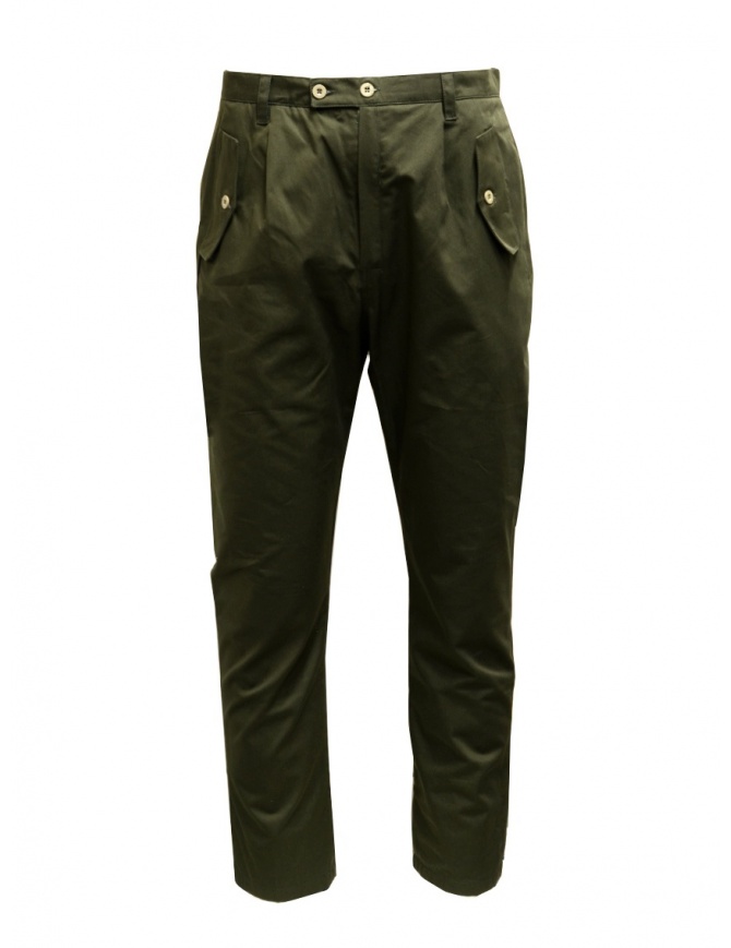 Camo Tyson green pants with front military pockets AI0085 TYSON GREEN mens trousers online shopping