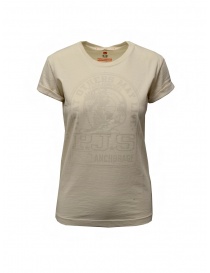 T shirt donna online: Parajumpers Unique T-shirt bianca con stampa PJS
