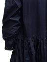 Casey Casey maxi long sleeve dress in blue cotton 15FR331 NAVY price