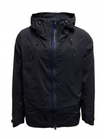 Descente Schematech blue hooded jacket DAMRGC36U NVGR order online
