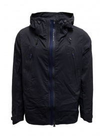 Descente Schematech blue hooded jacket DAMRGC36U NVGR