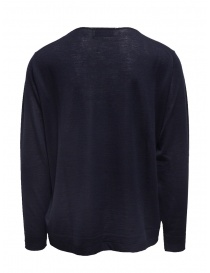 Ballantyne Raw Diamond blue cashmere crewneck sweater buy online