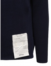 Ballantyne Raw Diamond pullover collo a camicia blu in cotone maglieria uomo acquista online