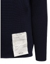 Ballantyne Raw Diamond pullover collo a camicia blu in cotone S2P082 7C037 13777 BLK-NVY acquista online