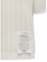 Ballantyne Raw Diamond pierced white cotton polo shirt S2W053 7C038 10014 WHT buy online