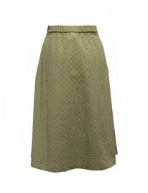 Cellar Door Clelia skirt in pistachio green cotton buy online