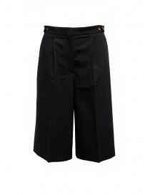 Cellar Door Ariel black bermuda shorts ARIEL NQ050 99 BLACK BEAUTY