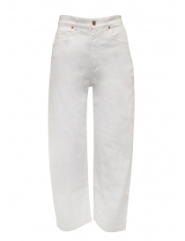 Avantgardenim white jeans for woman 053U 3881 1101 WHT order online