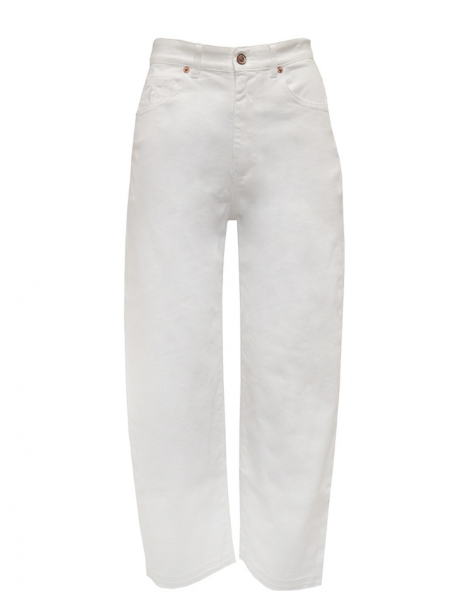 Avantgardenim white jeans for woman 053U 3881 1101 WHT womens jeans online shopping